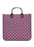 GG Kids Tote, &pound;350, Handbags, Navy/Pink, Canvas, Back view
